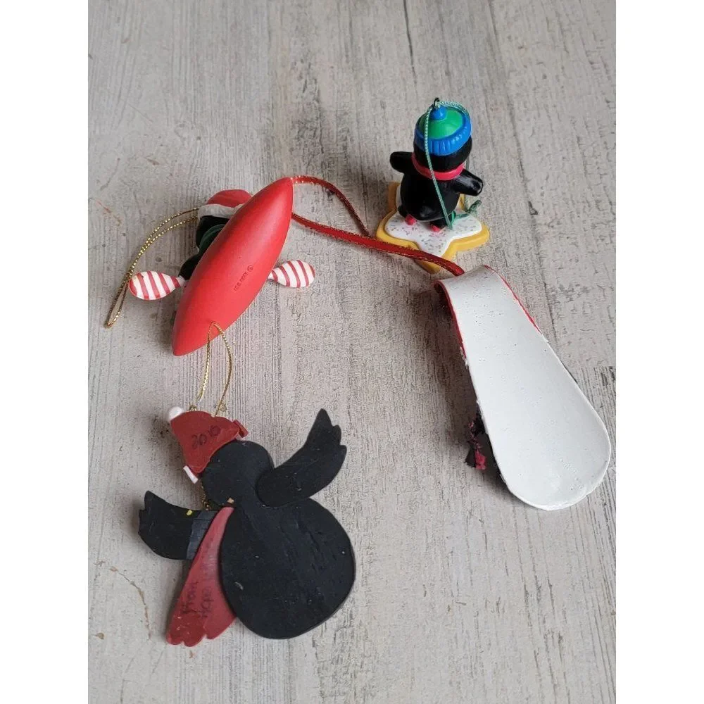Penguin variety cookie ornament‎ Xmas gift